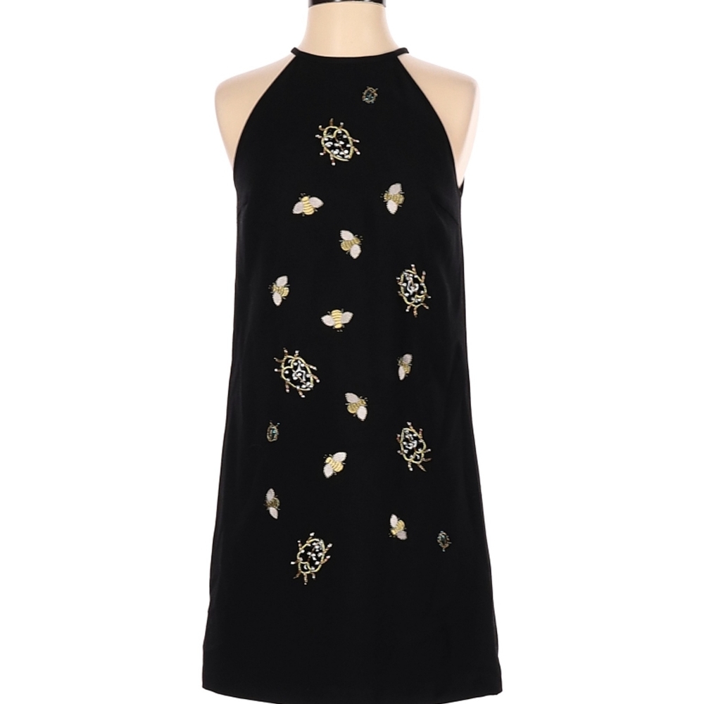 Victoria Beckham for Target Satin Bug Embellished Dress